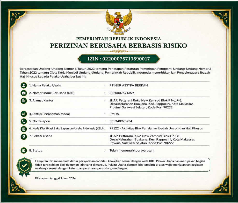 Pendampingan Umroh An Naba