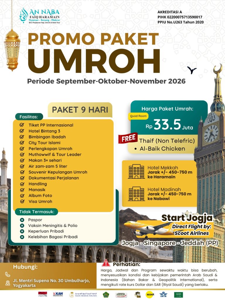 Promo Paket Umrah